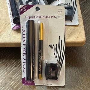 Black Liquid Eyeliner & Pencil Set